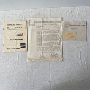 Documentación Histórica Ciclismo: Federación Ciclista del Uruguay 1970 - imagen 4