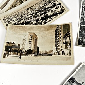Lote de Quince Postales Antiguas de Uruguay: Montevideo y Punta del Este - imagen 4