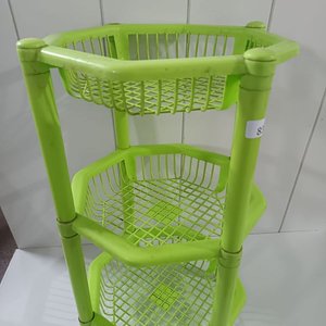 Repisa Plástica Verde de 3 Niveles - imagen 6