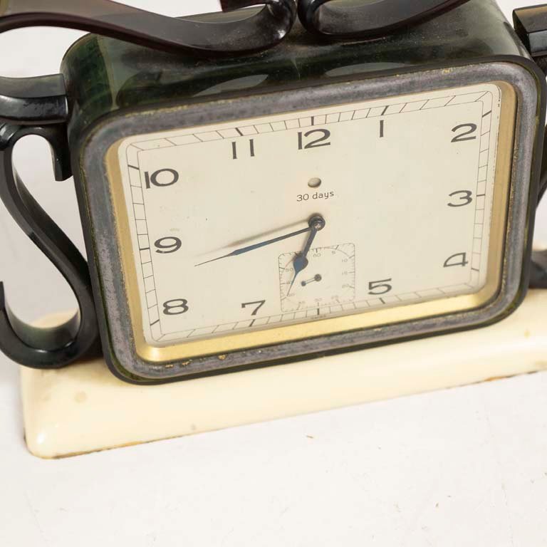 Reloj sobremesa de metal y plástico, sin pruebas - imagen 2