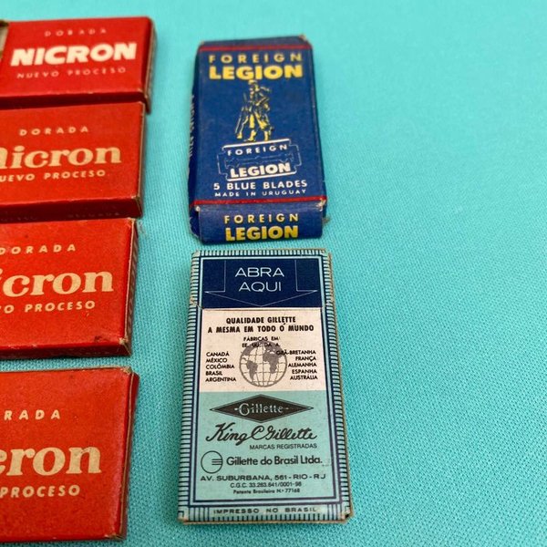 Lotes de cajas de Nicron, Foreign Legión y Gilette - imagen 3