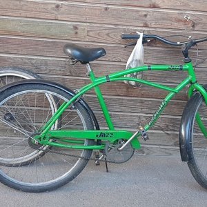 Bicicleta Jazz de Hombre Verde con Rueda de Repuesto - imagen 3