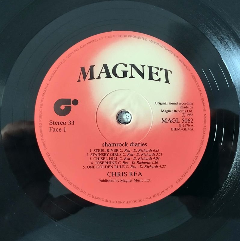 Álbum de Chris Rea: Shamrock Diaries, Importado de Inglaterra, 1985 - imagen 6