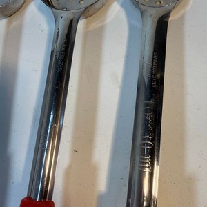 Set de 9 Cucharones Graduados de Acero Inoxidable con Mangos de Colores - imagen 4