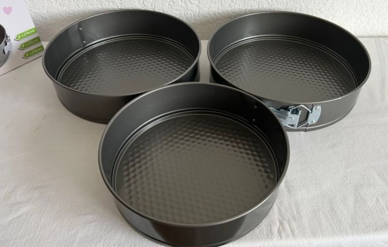 Conjunto de moldes para pastel desmontables, nuevo - imagen 2