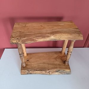 Estante Artesanal de Madera Rústica Nuevo - imagen 4