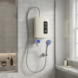 Calentador Eléctrico Digital para Ducha con Pantalla LED y Mini Depósito - imagen 2