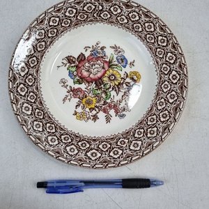 Juego de 11 Piezas de Loza Inglesa "Harvard Empire" con Flores - imagen 6