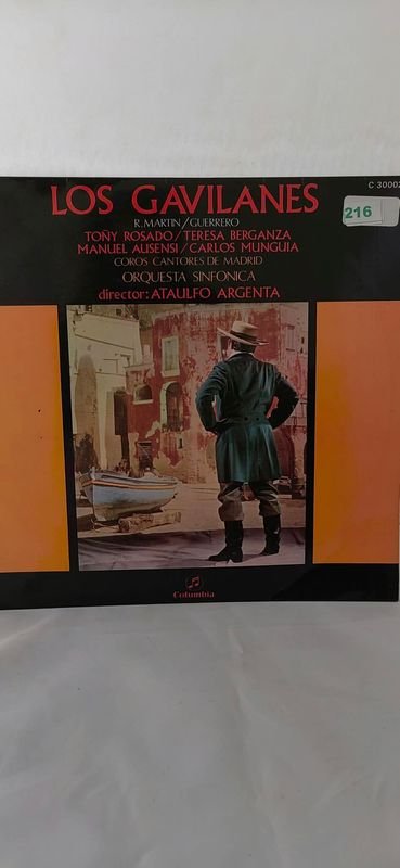 Disco de Vinilo "Los Gavilanes" con Coros de Madrid y Orquesta Sinfónica - imagen 1
