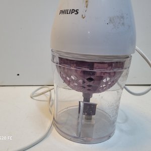 Picadora Philips y Jarra Eléctrica Filterline Blancas - imagen 4