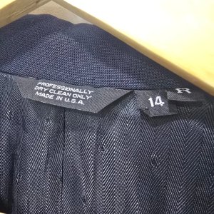 Saco Azul Marino "Ejército de Salvación" Talle 14 R - Colección - imagen 3