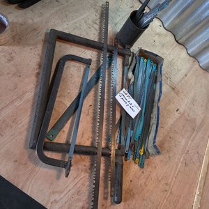 Juego de Sierras de Arco con Hojas de Repuesto - imagen 1