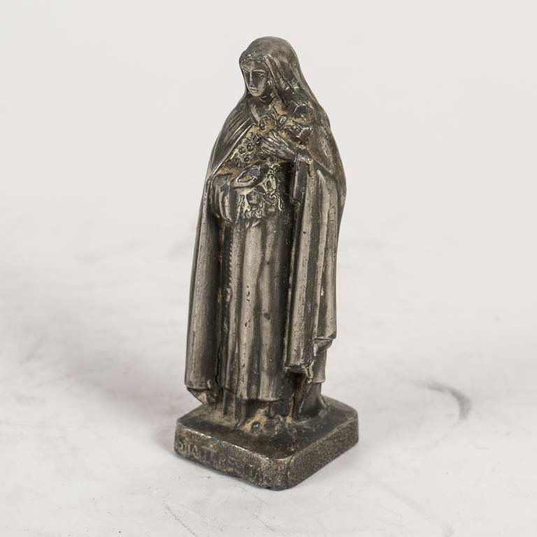 Figura Virgen de Metal Casa Soler - 11.5 cm