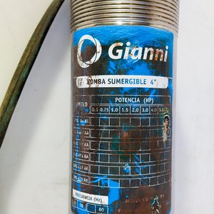 Bomba Sumergible Gianni 4" Sin Probar - imagen 2