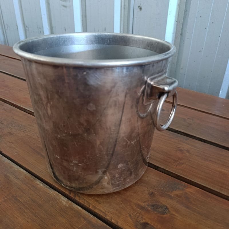 Champagnera Vintage en Metal Blanco - imagen 2