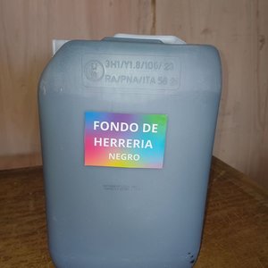 Bidón de Fondo Herrero Antióxido Negro 10 Litros - imagen 1