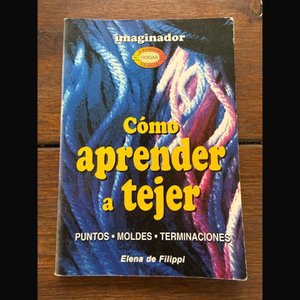 Revistas "Cómo Aprender a Tejer" Puntos y Técnicas - imagen 1