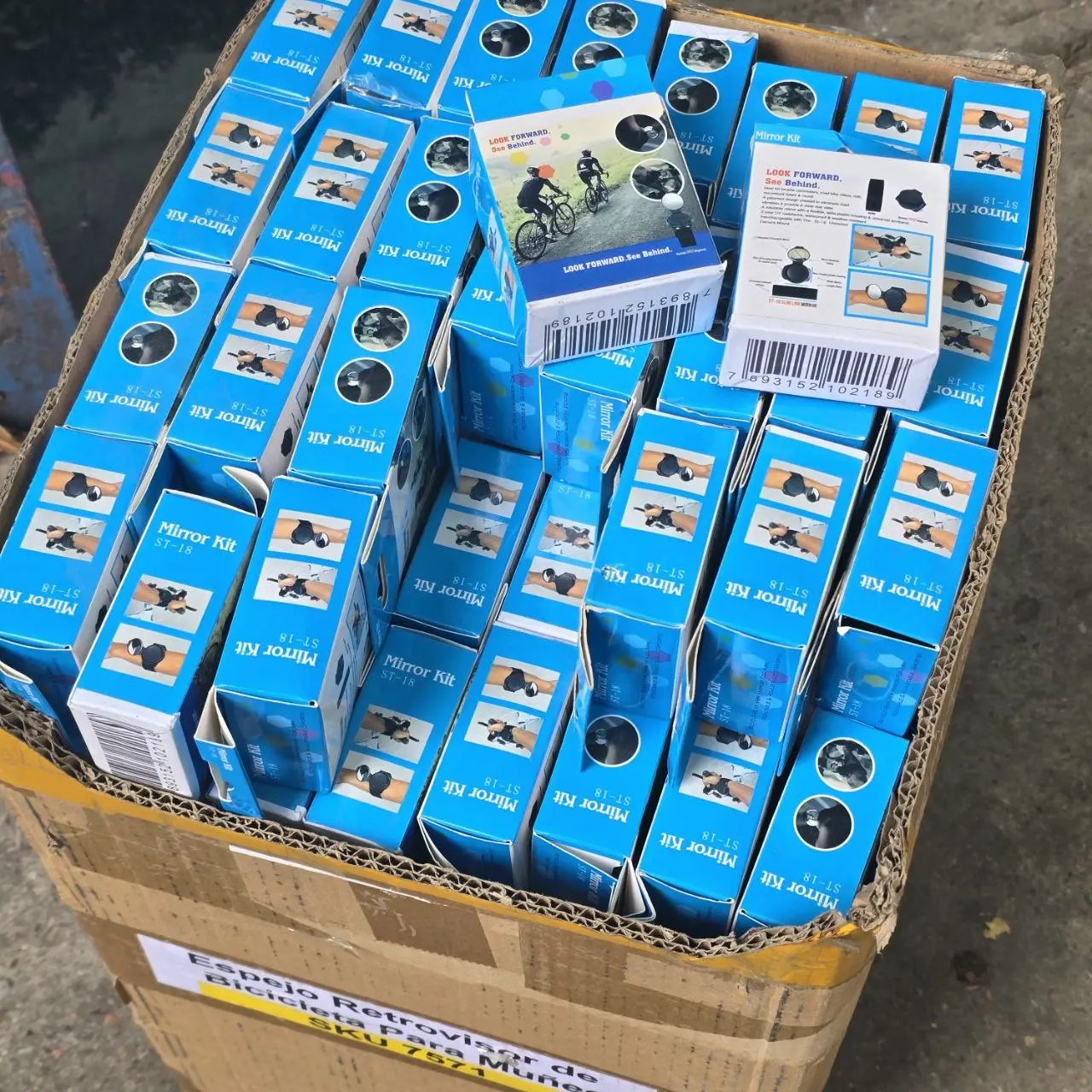 Kit de espejos de mano con caja y accesorios - imagen 2