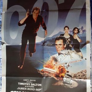 Lote siguiente: Poster Original Cine "Con Licencia Para Matar" (1989) - Timothy Dalton