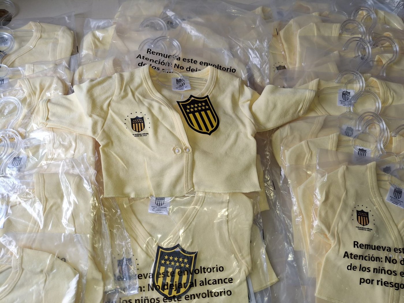 Batitas de Peñarol para Bebé - Pack x 5 Unidades