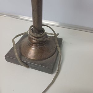 Lote de 4 Lámparas: 2 de Vidrio, 1 Flexible Amarilla y 1 de Bronce - imagen 8