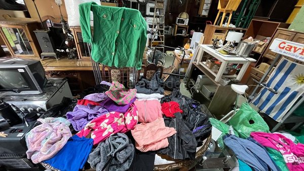 Lote de Ropa y Muebles Varios