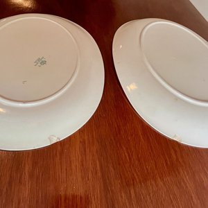 Juego de 2 Fuentes Ovaladas de Loza Inglesa Johnson Bros Antiguas - imagen 6