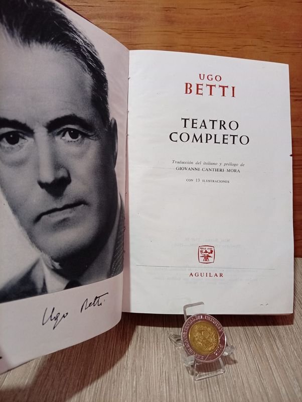 Teatro Completo de Ugo Betti - Edición Aguilar 1960