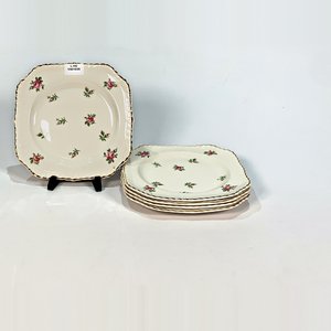 Juego de 5 Platos de Postre de Loza Inglesa Johnson Bros "Old English" - imagen 2