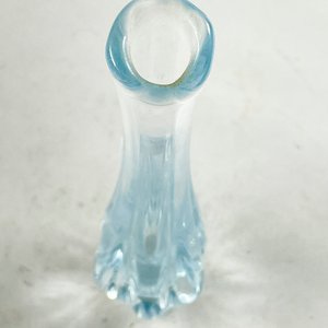Florero Orrefors de Cristal Hialino Azulado - 17 cm - imagen 2