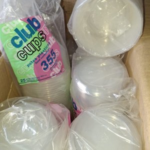 Lote siguiente: Paquetes de Vasos Plásticos Descartables (25 Unidades)