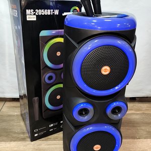 Equipo de Audio Multimedia con Doble Bocina de 8", Bluetooth y Luces Audiorítmicas - imagen 2