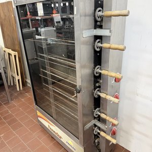 Spiedo Eléctrico a Gas Progas para 30 Pollos con Puertas Corredizas y Ruedas - imagen 2