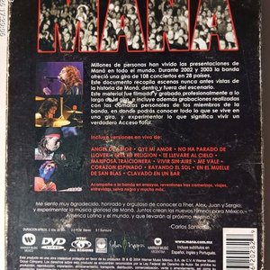 DVD "Acceso Total Gira Mundial" de Maná - Industria Argentina 2004 - imagen 4