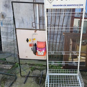 Lote: 4 exhibidores metálicos - imagen 5
