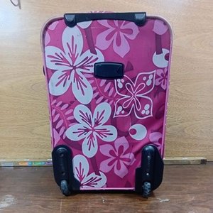 Valija Rígida con Diseño Floral Rosa y Celeste - Legacy - imagen 12