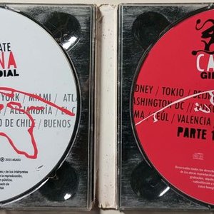 CD + DVD Agarrate Catalina Gira Mundial Vol. 1 Industria Argentina 2015 - imagen 2
