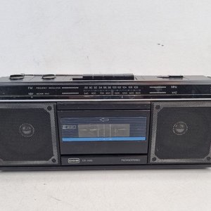 Radio Grabador CCE CS-1400 Doble Pletina Negro Analógico FM/MW - imagen 1