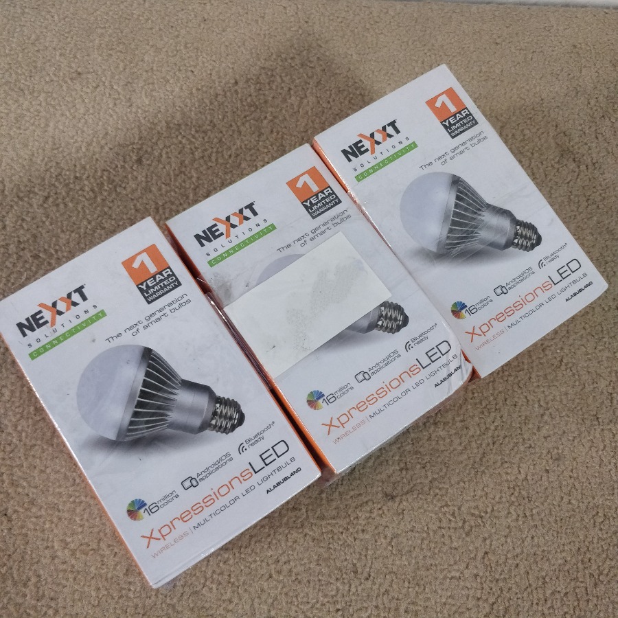 Lote anterior: Lámpara LED NEXXT ALABUBL4NO con conectividad Bluetooth y color cambiante