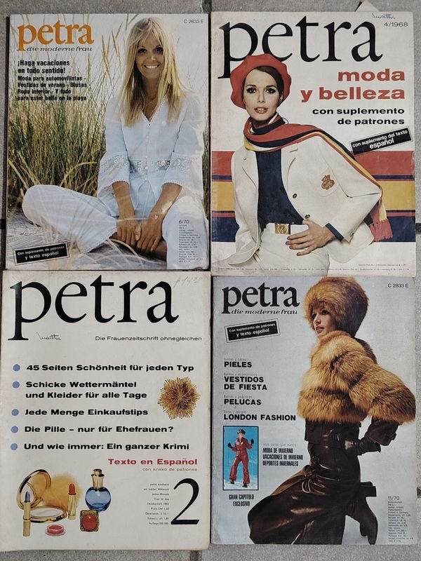 Revistas Vintage de Moda de Paris