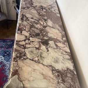 Armario Organizador Antiguo con Tapa de Mármol y Herrajes Ornamentales - imagen 16