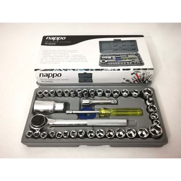 Kit de Dados con Criquet Nappo 40 Piezas