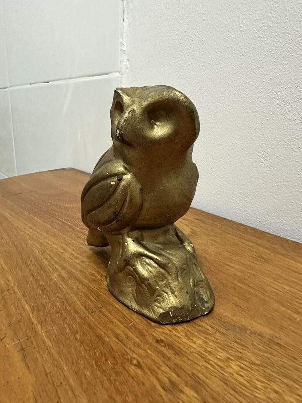 Estatua de Búho en Yeso - imagen 4