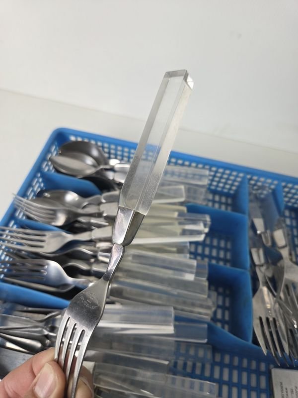 Cubiertos de acrílico y acero inoxidable en venta - imagen 8