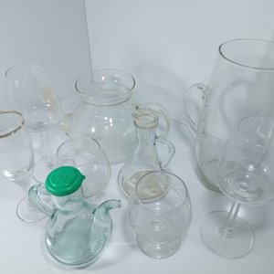 Jarra, Copas y Recipientes de Cristalería Varios - imagen 3