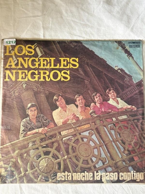 Vinilo Los Ángeles Negros "Esta Noche La Paso Contigo"