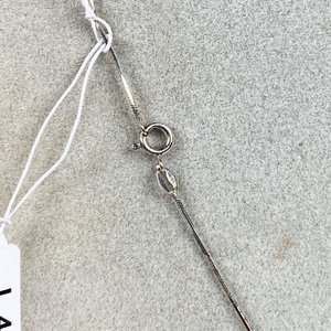 Cadena de Plata Fina con Dije de Virgen, 42 cm - imagen 4