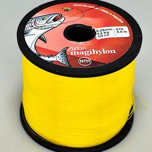 Lote siguiente: Carretel de Tanza NTH Maghylon Amarillo 0.25 mm - Resistencia 4 kg