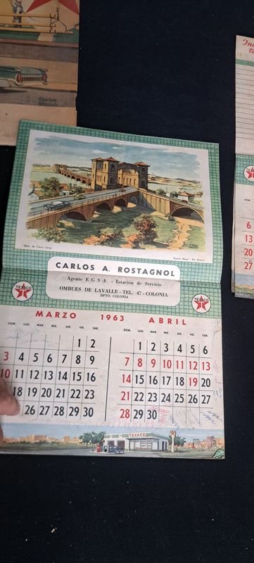 Colección de Almanáques Texaco 1963 - imagen 4