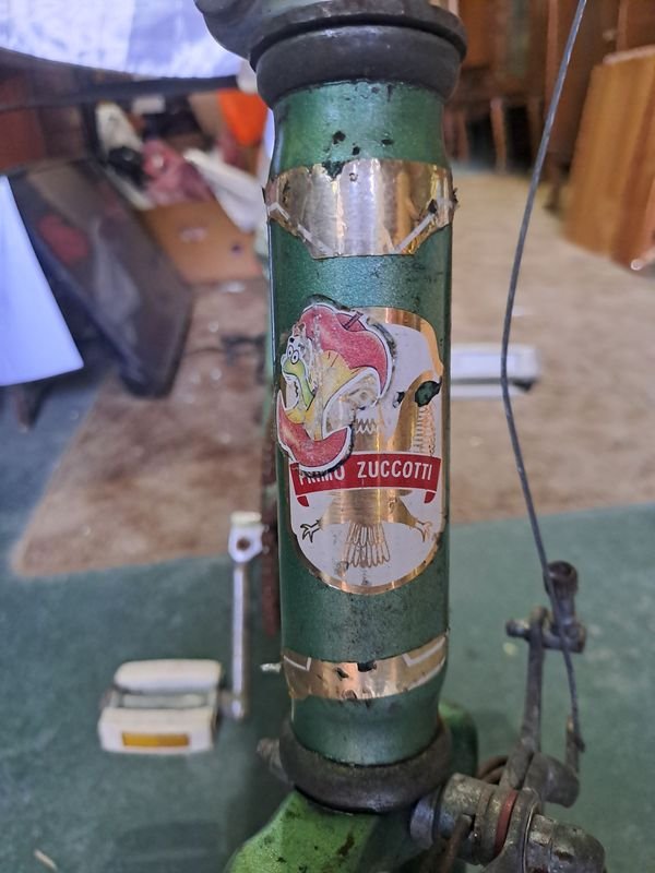 Bicicleta de niño antigua fabricada por Primo Zuccotti - imagen 4